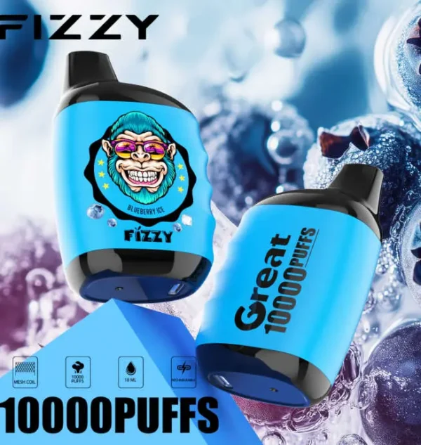 Fizzy Great 10000 10K Puffs 2% 5% Nicotine Original Edition Disposable Vape