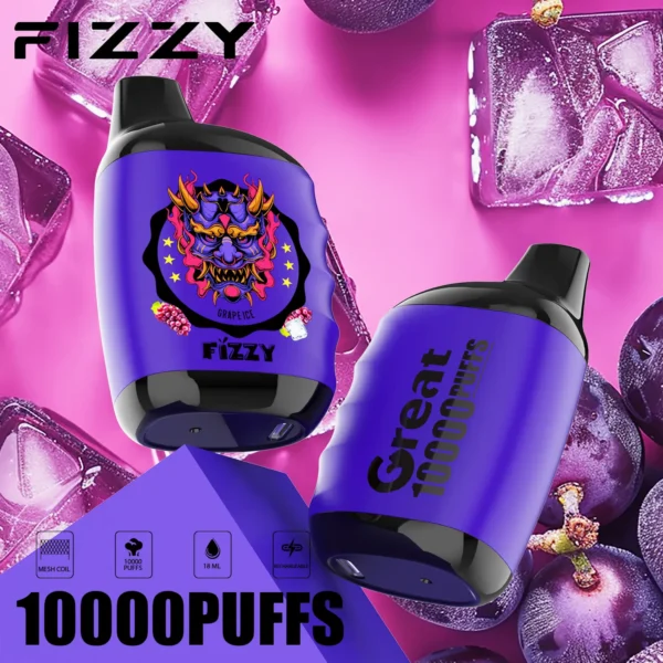 Fizzy Great 10000 10K Puffs 2% 5% Nicotine Original Edition Disposable Vape