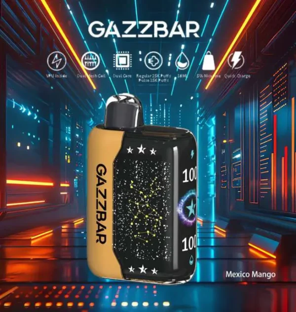 Gazzbar 30000 Gypsophila 30000 30K Puffs Hottest LED Display Disposable Vape