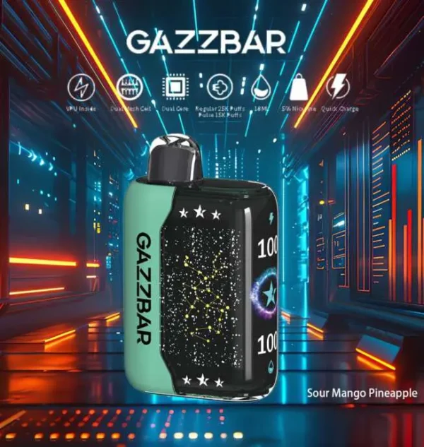 Gazzbar 30000 Gypsophila 30000 30K Puffs Hottest LED Display Disposable Vape