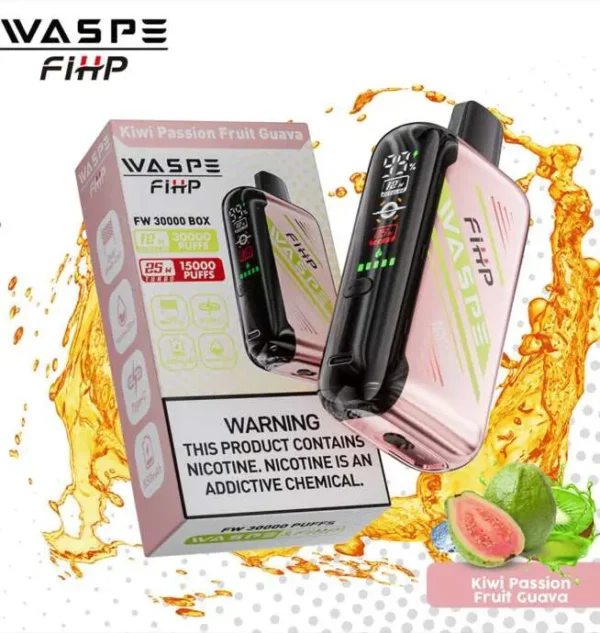 Waspe 30000 30K Puffs Original Edition Dual Mesh LCD Display Disposable Vape