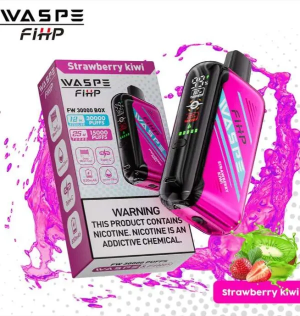 Waspe 30000 30K Puffs Original Edition Dual Mesh LCD Display Disposable Vape