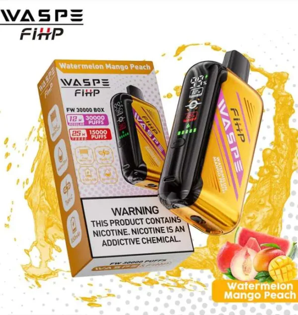 Waspe 30000 30K Puffs Original Edition Dual Mesh LCD Display Disposable Vape