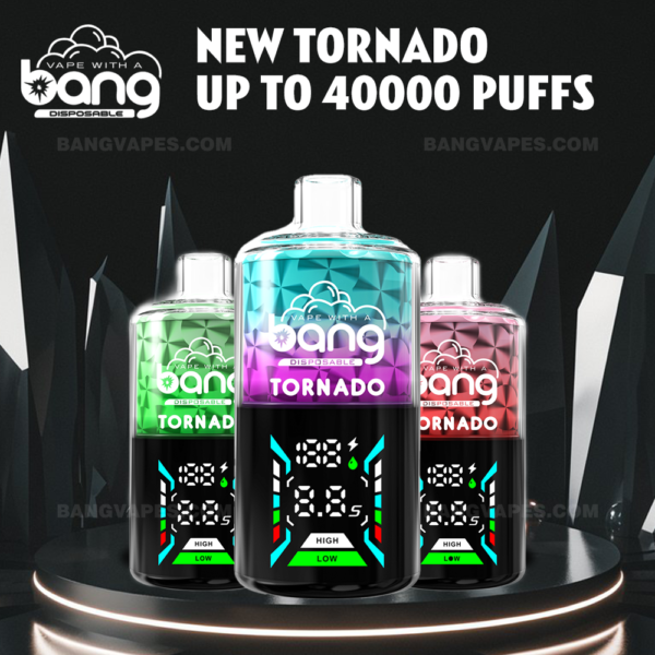 Bang Tornado 40000: The Ultimate Vape for Long-lasting Enjoyment