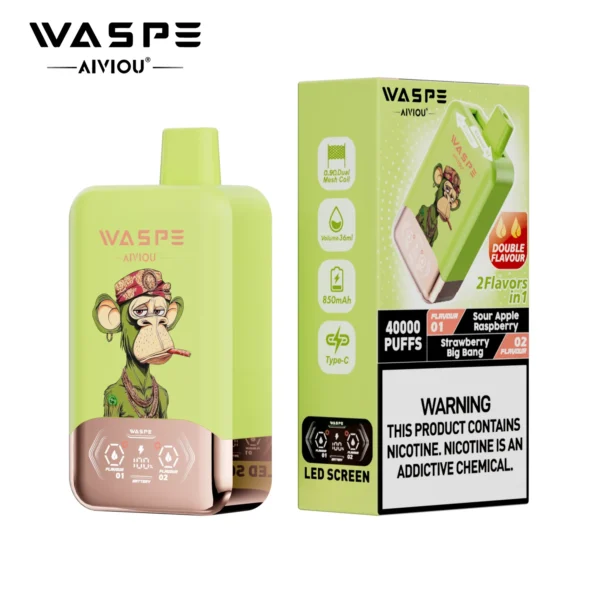 WASPE 40000 PUFFS Double Flavor