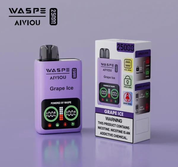 WASPE 25000 PUFFS Dual Mesh Box
