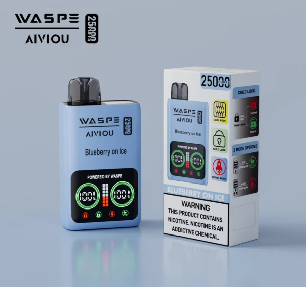 WASPE 25000 PUFFS Dual Mesh Box