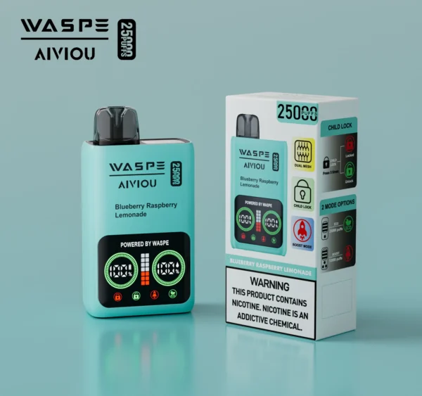 WASPE 25000 PUFFS Dual Mesh Box