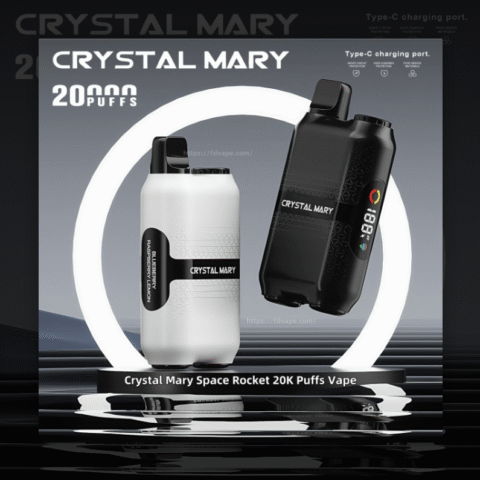 CRYSTAL MARY Disposable Vape CM Space Rocket 20K 20000 Puffs Professional Bulk Wholesaler