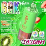 FIZZY MAX III 6in1 flavors 60k 60000 puffs Disposable Vape in EU warehouse