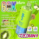 FIZZY MAX III 6in1 flavors 60k 60000 puffs Disposable Vape in EU warehouse