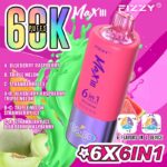 FIZZY MAX III 6in1 flavors 60k 60000 puffs Disposable Vape in EU warehouse