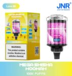 JNR Mega Shisha Hookah 100000 Puffs Disposable Vape 100K Big Capacity Vapes