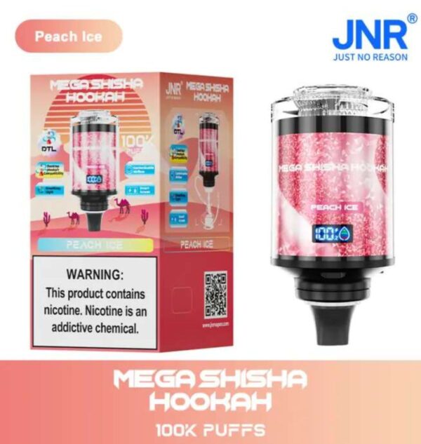 JNR Mega Shisha Hookah 100000 Puffs Disposable Vape 100K Big Capacity Vapes