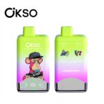 OKSO 60000 Puffs 60K Dual Flavors 2 in 1 Disposable Vape LED Screen E Cigarette Double Tank