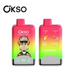 OKSO 60000 Puffs 60K Dual Flavors 2 in 1 Disposable Vape LED Screen E Cigarette Double Tank