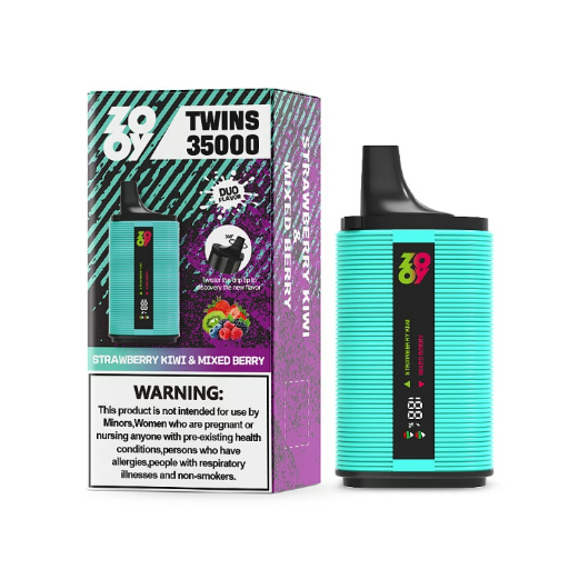 ZOOY TWINS 35000 35K Puffs 2 in 1 Flavors Disposable Vape with Digital Screen EU Warehouse