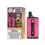 ZOOY TWINS 35000 35K Puffs 2 in 1 Flavors Disposable Vape with Digital Screen EU Warehouse