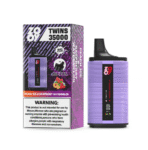 ZOOY TWINS 35000 35K Puffs 2 in 1 Flavors Disposable Vape with Digital Screen EU Warehouse