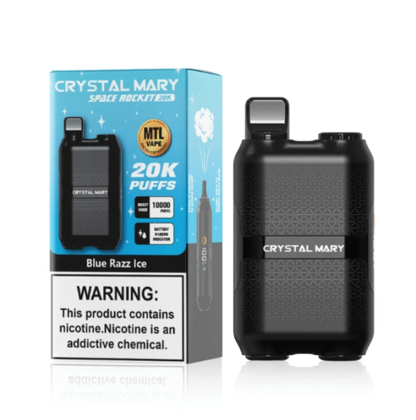 CRYSTAL MARY Disposable Vape CM Space Rocket 20K 20000 Puffs Professional Bulk Wholesaler