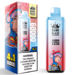 Bang Blaze 60000 60k Puffs 4 in 1 Flavors Newest Original Rechargeable LCD Display Disposable Vape