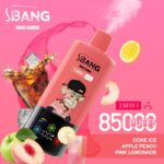 Bang Leader 85000 85K Puffs Triple Flavors 3 in 1 Vapes Disposable Electronic Cigarette