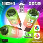 BANG BLAZE 100000 100k puffs 6IN1 Flavors Large puff Vapes