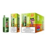 Zooy Triple 70000 70k Puffs 3 in 1 Flavors Disposable Vape with Display Screen