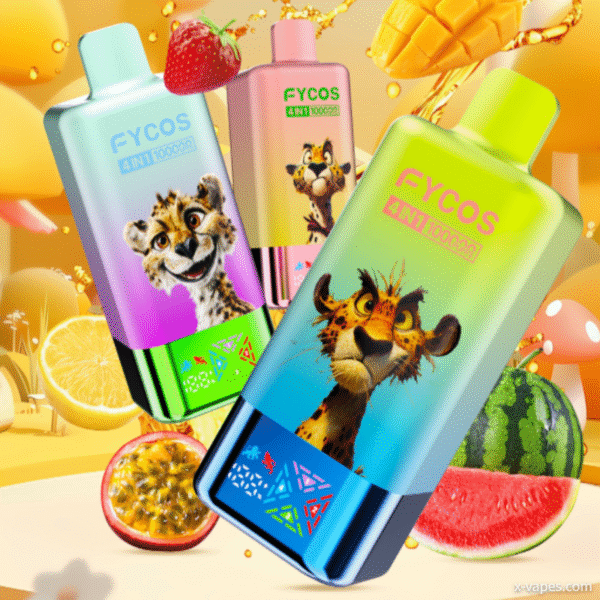 Fycos 100K Puffs 100000 4 in 1 Flavors Wholesale Disposable Vape Online Fashion Shopping EU Warehouse