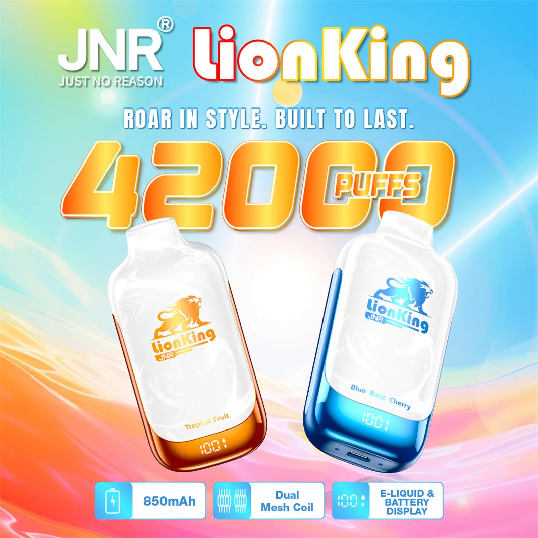 JNR LIONKING 42000 Puffs 42ml Disposable Vape Wholesale (1)