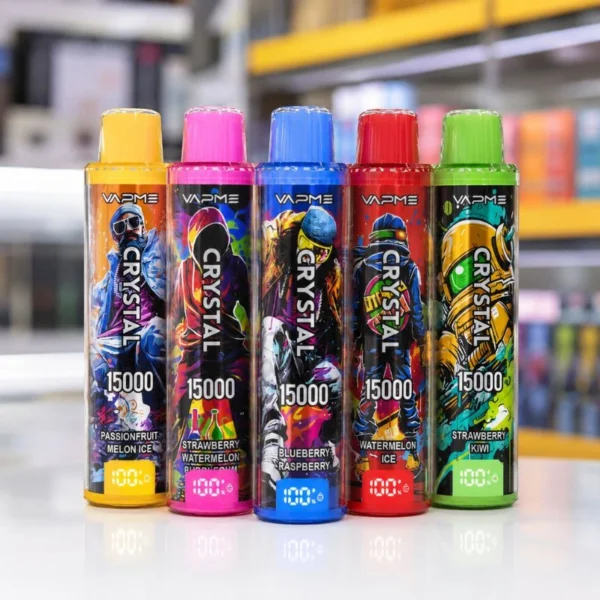 VAPME CRYSTAL 15000 Puffs Disposable Vape Wholesale